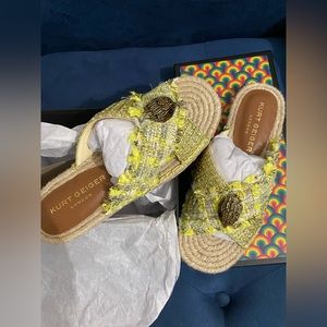 Kurt Geiger Kensington Espadrille Sandal (8.5)